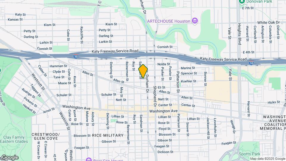 4914 Maxie St Map and Location Details