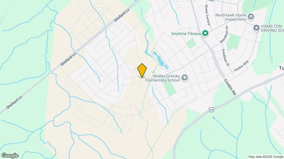 408 Blackburn Dr Map and Location Details