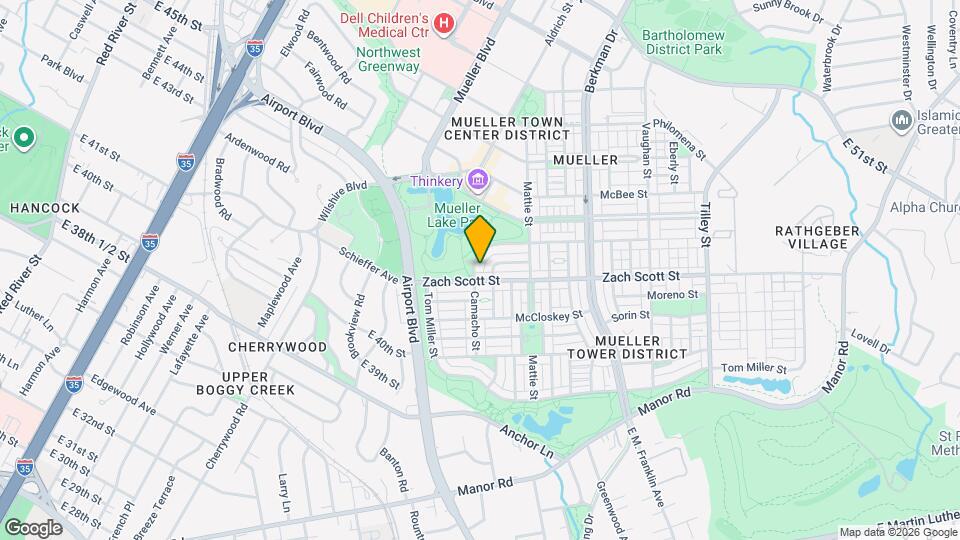4205 Camacho St Map and Location Details