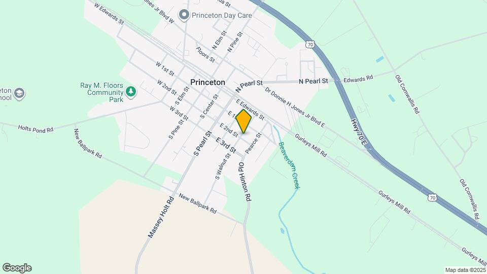 209 S Walnut St Mapa y Detalles de la Ubicación