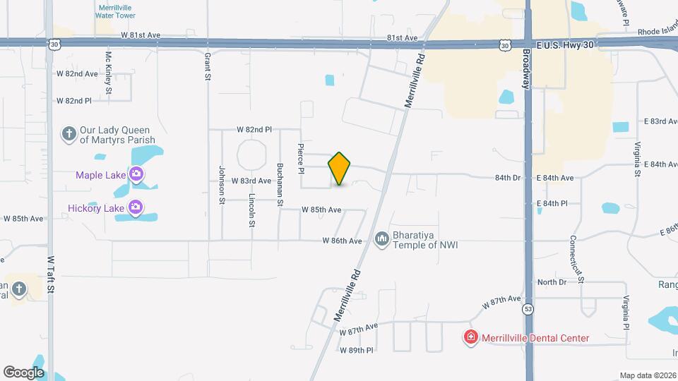 8461 Pierce St Map and Location Details