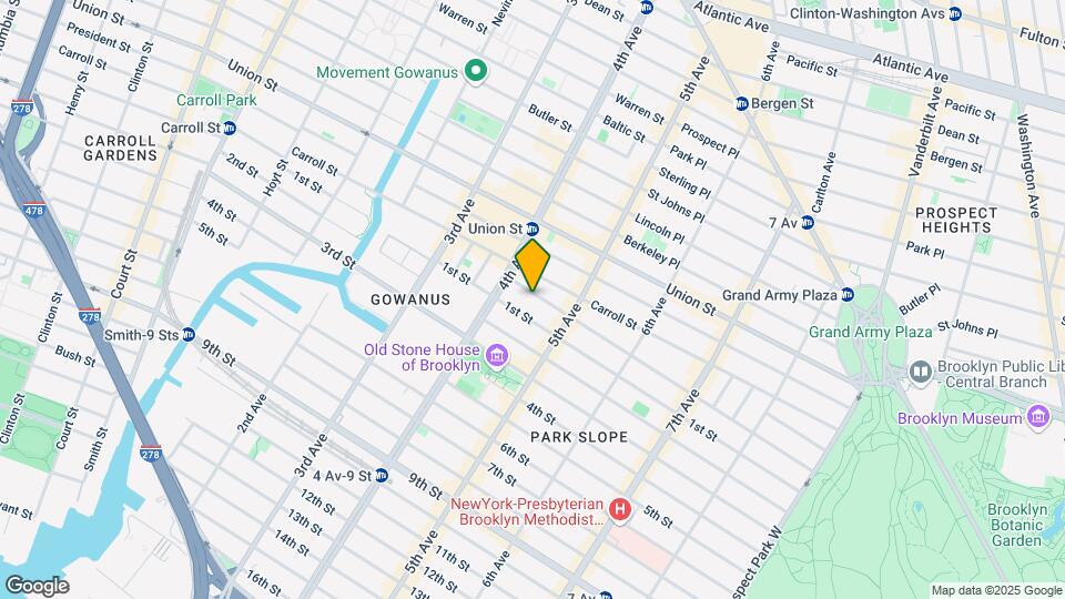 28 Garfield Pl Mapa y Detalles de la Ubicación