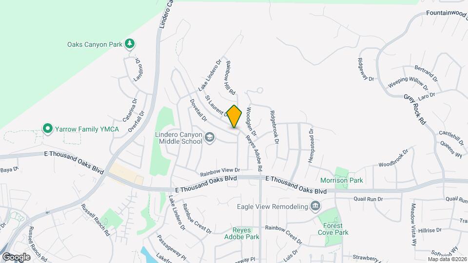 5810 Dovetail Dr, Unit A Map and Location Details