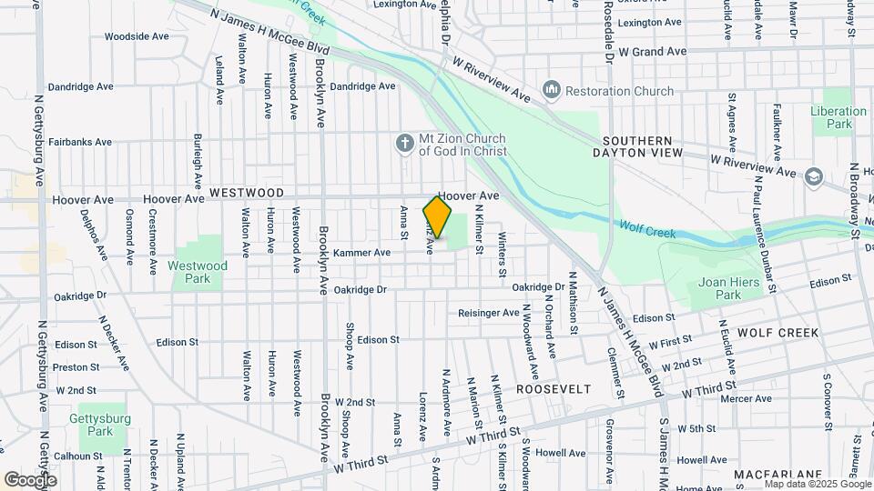 523 Kammer Ave Map and Location Details