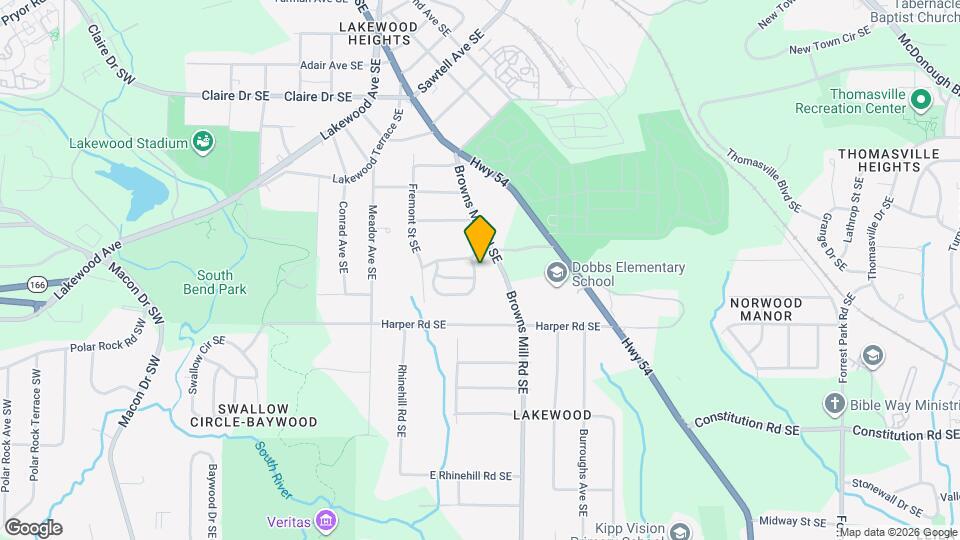 2087 Lakewood Trail SE Map and Location Details