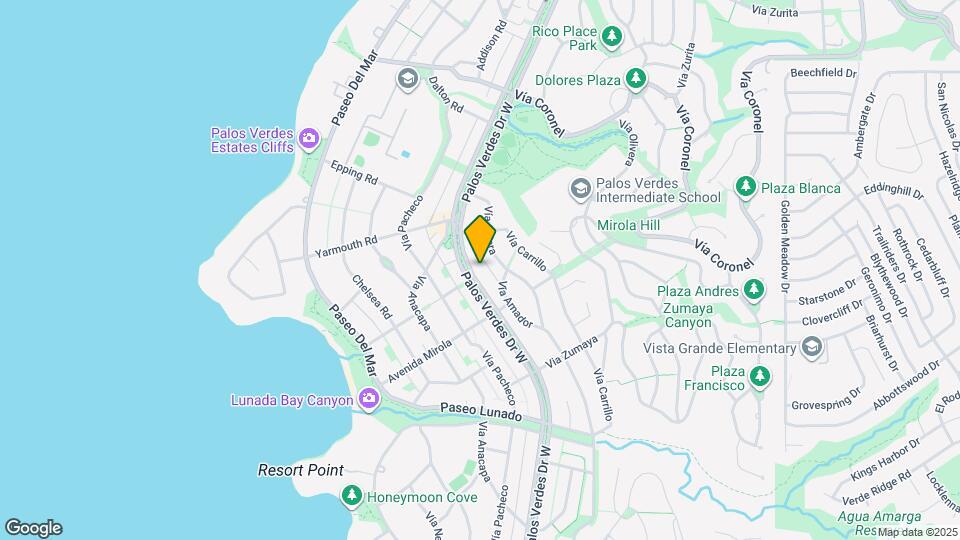 2334 Palos Verdes Dr W Map and Location Details