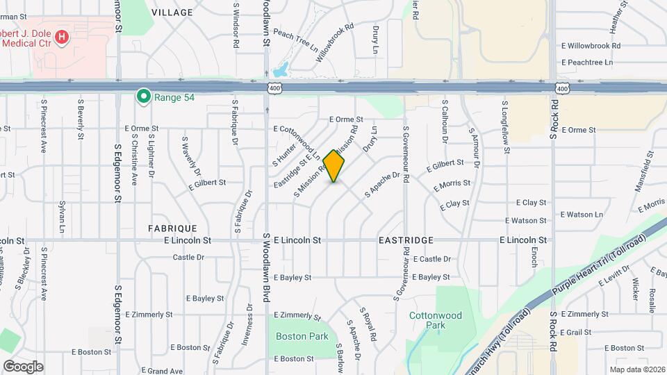 716 Drury Ln Mapa y Detalles de la Ubicación