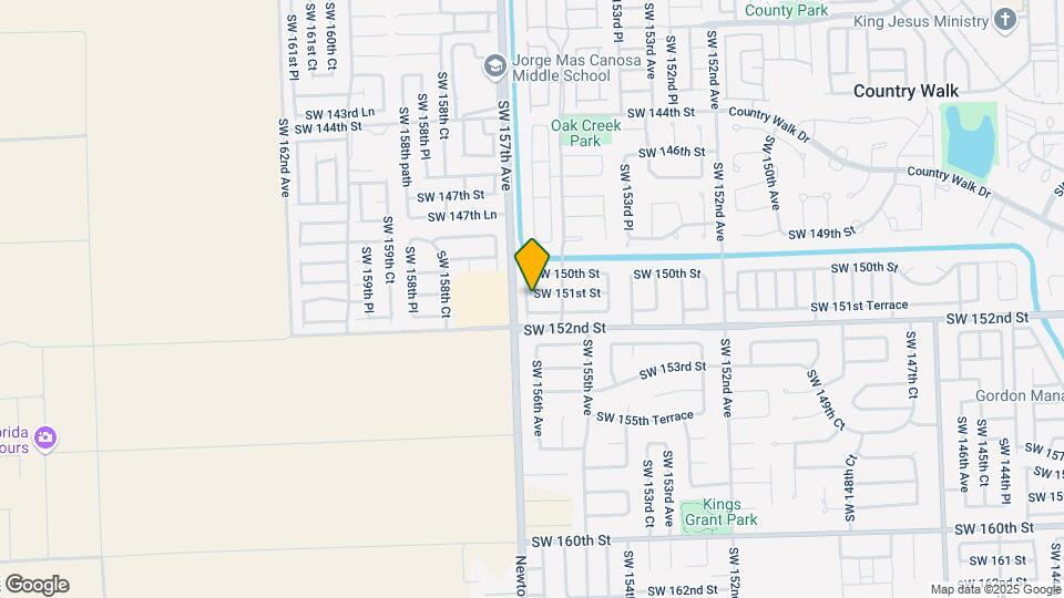 15584 SW 151st St Map and Location Details