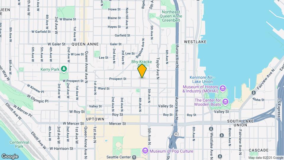405 Prospect St Map and Location Details