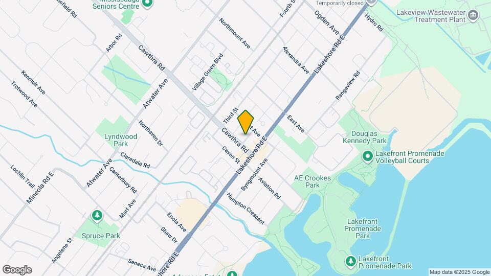 739 Ebony Ave Map and Location Details