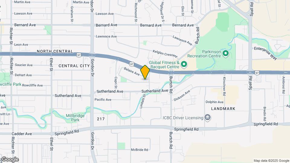 1380 Pridham Ave Map and Location Details