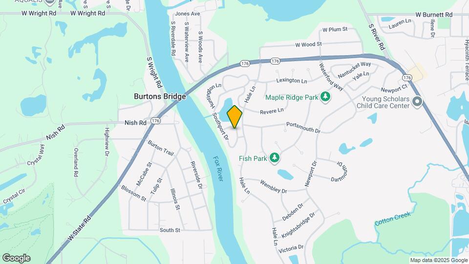 3627 Linden Dr Map and Location Details