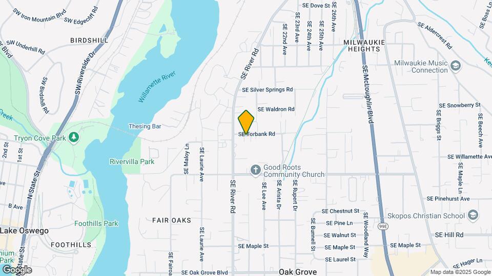 1806 SE Torbank Rd Mapa y Detalles de la Ubicación