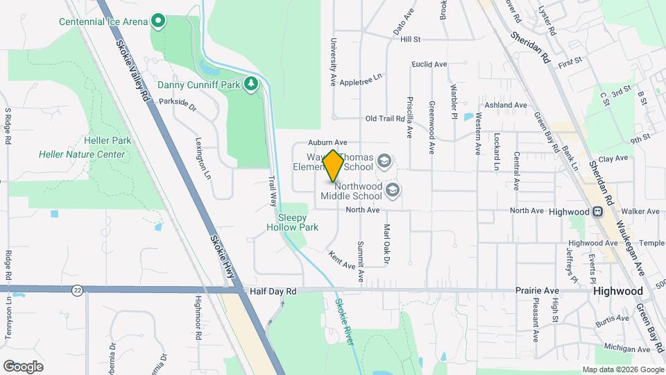 2860 Arlington Ave Map and Location Details