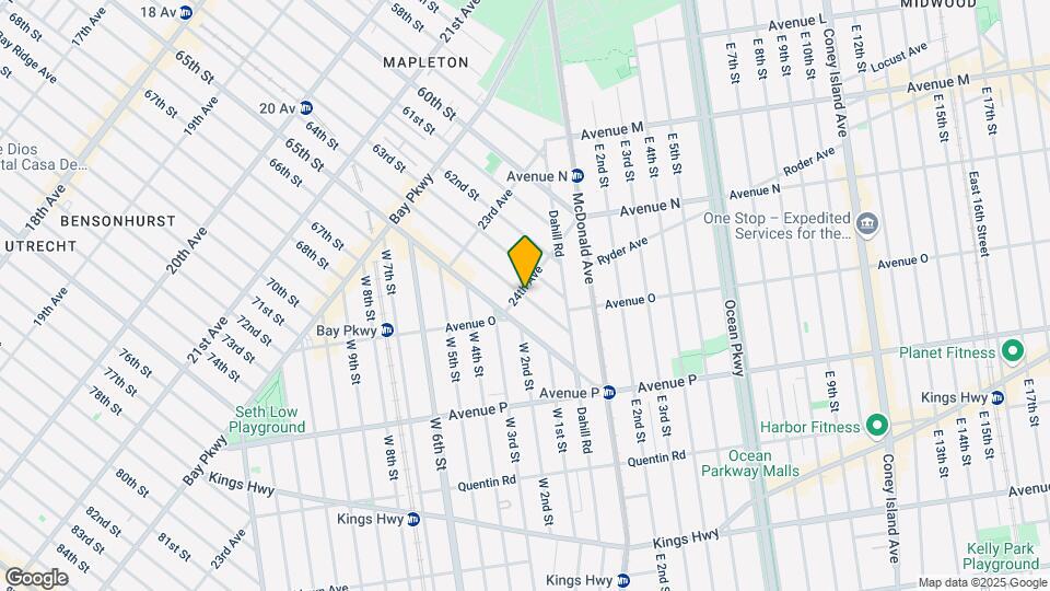 2460 64th St Map and Location Details