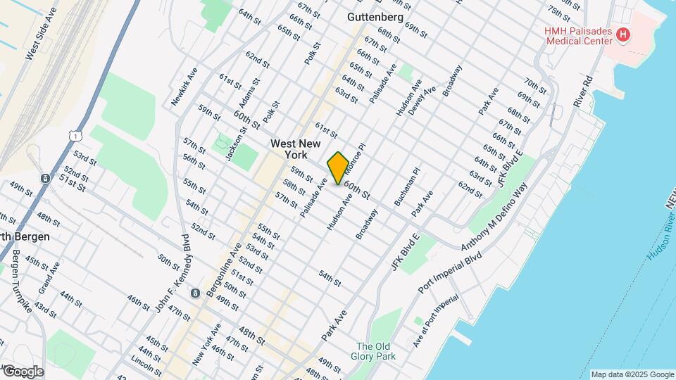 316 59th St Map and Location Details