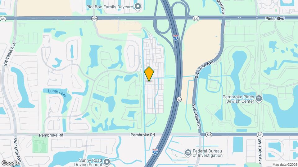 14733 SW 11th St Map and Location Details