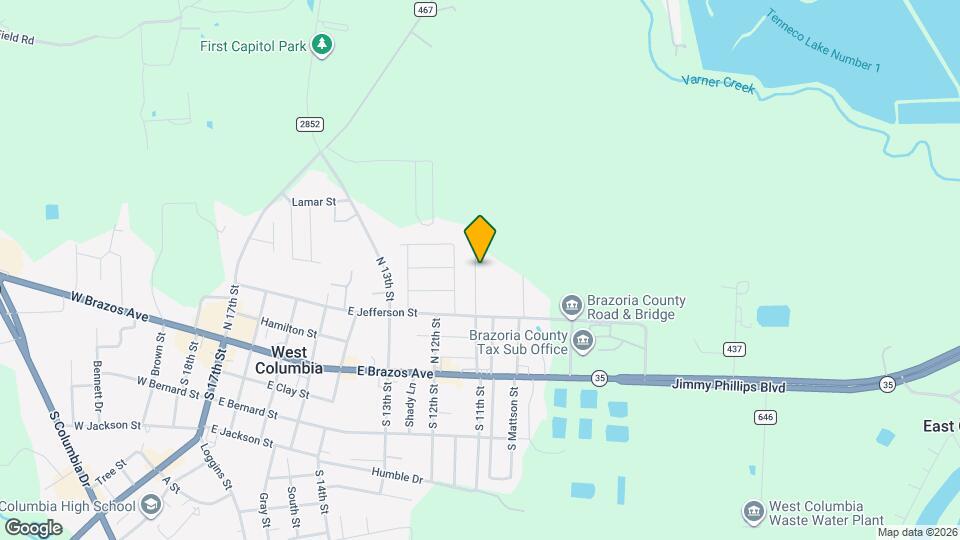 401 N 11th St Map and Location Details