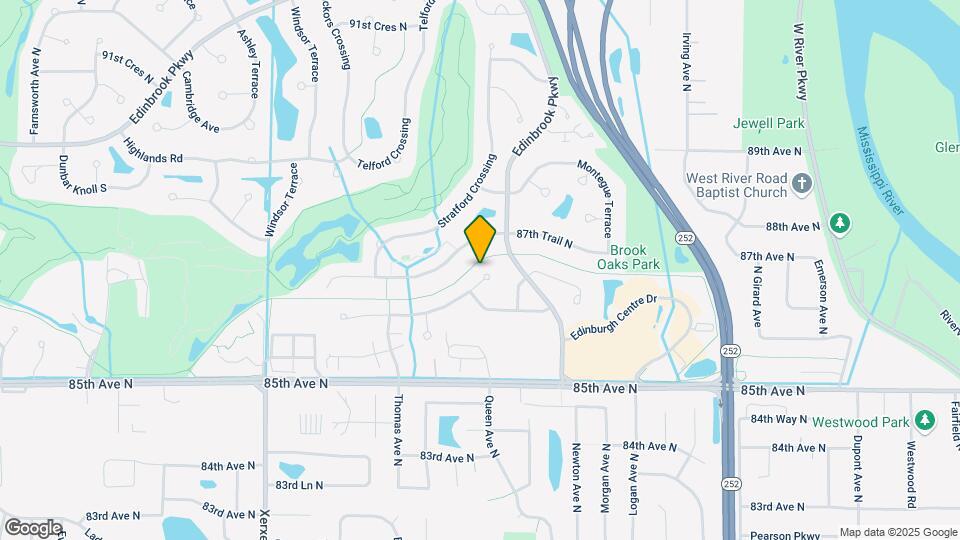 2340 Edinbrook Terrace Map and Location Details