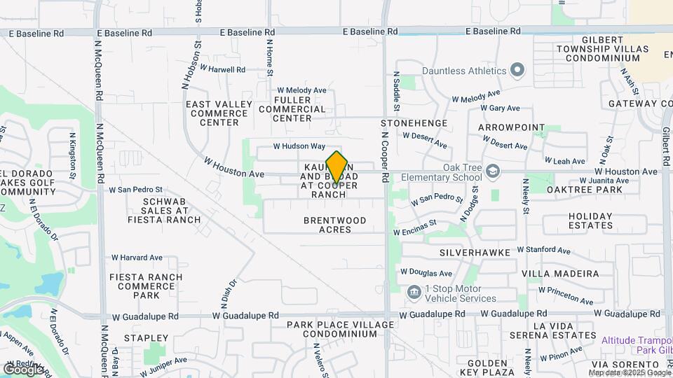 913 W Juanita Ave Map and Location Details
