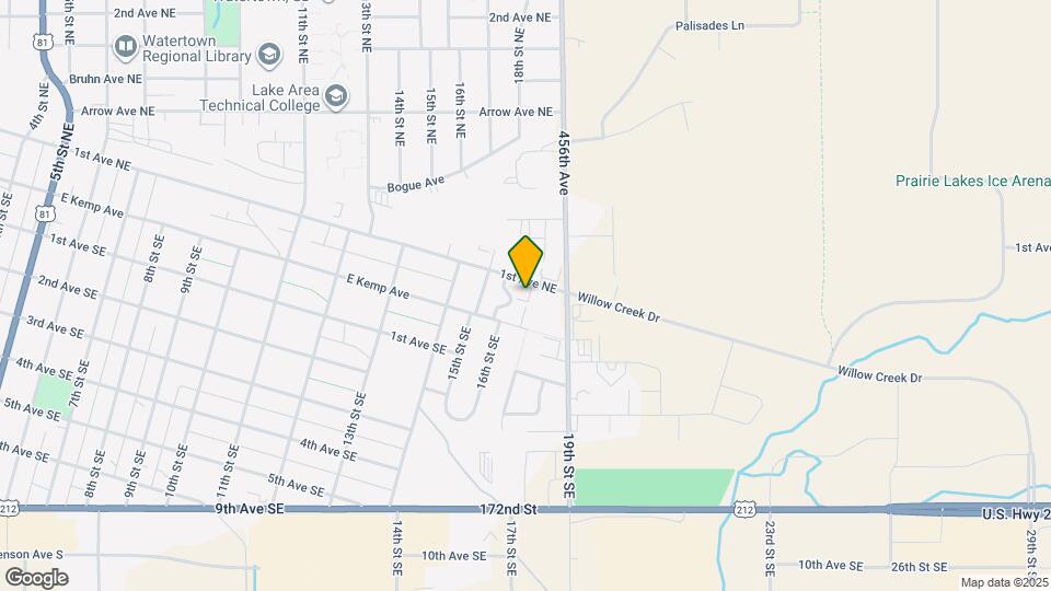 1616 1st Ave NE, Unit 204 Map and Location Details