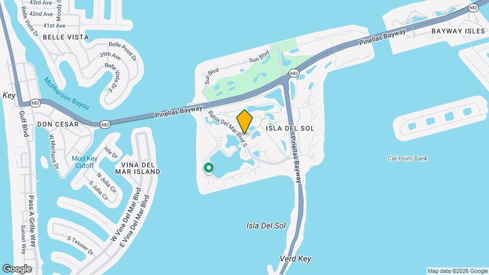 6151 Bahia Del Mar Blvd S Map and Location Details