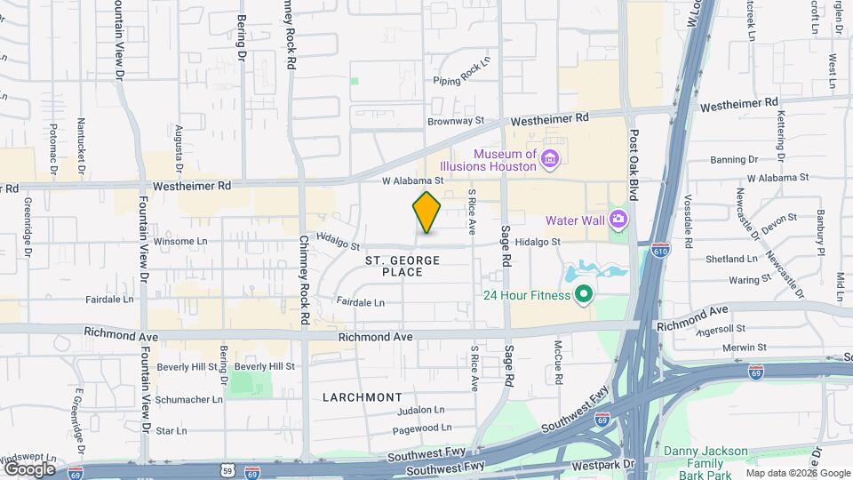 5346 Hidalgo St Map and Location Details