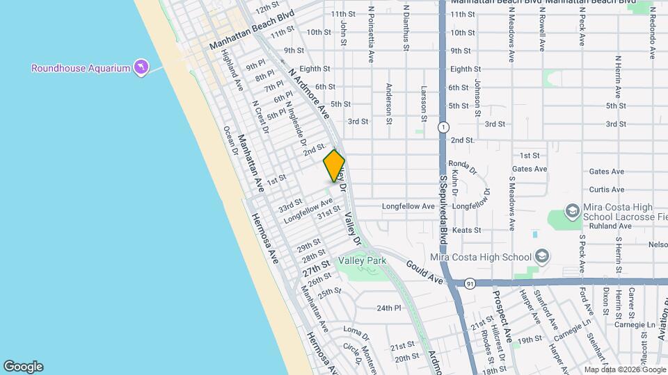 516 Francisco St Map and Location Details