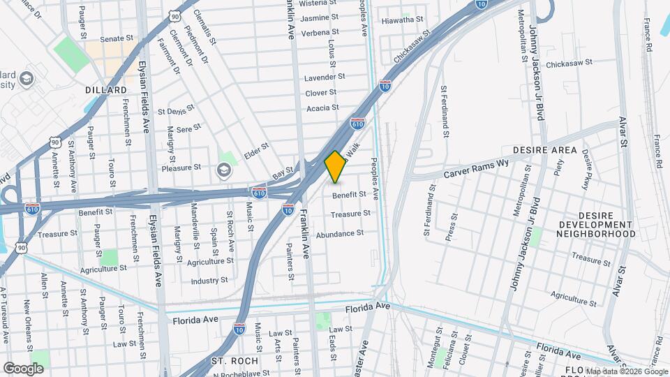 3216 Deers St Map and Location Details