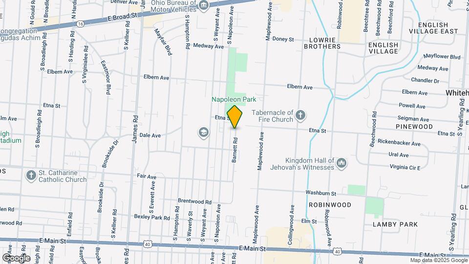 405 Barnett Rd Map and Location Details