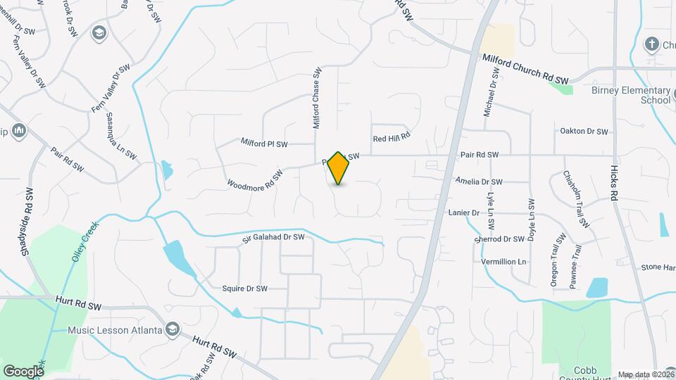 2000 Hidden Valley Dr SW Map and Location Details