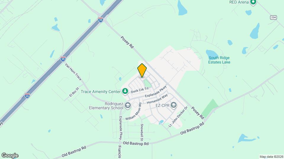 105 Switchgrass St Map and Location Details