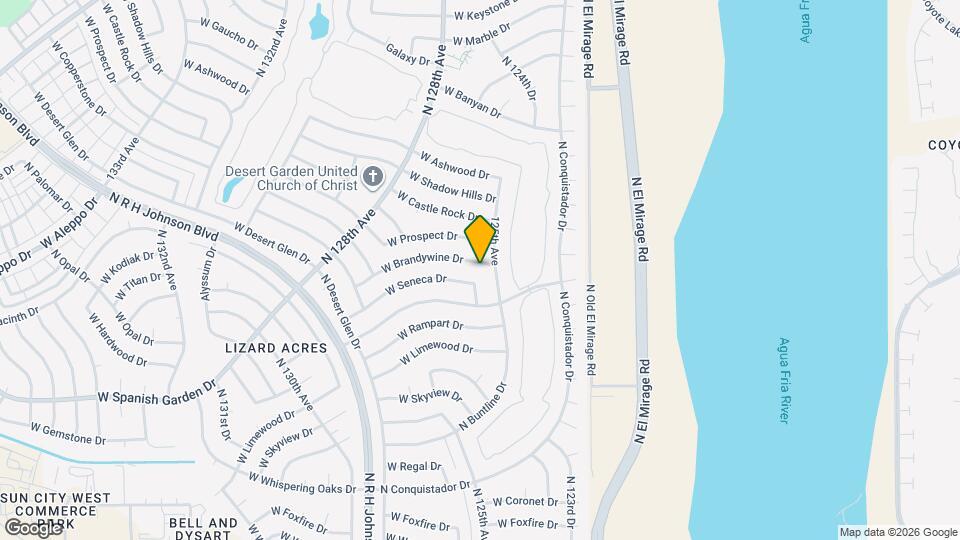 12511 W Brandywine Dr Map and Location Details
