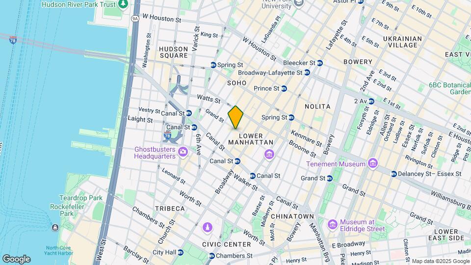 95 Grand St Map and Location Details