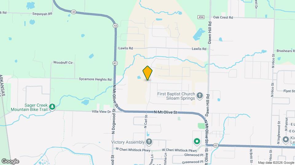 602 W Pittsfield Map and Location Details