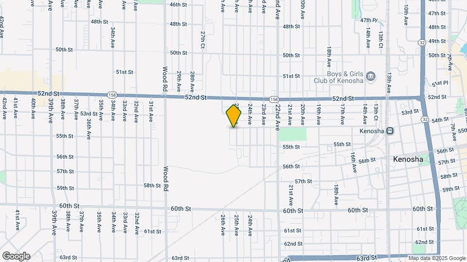 5402 25th Ave, Unit #1 Map and Location Details