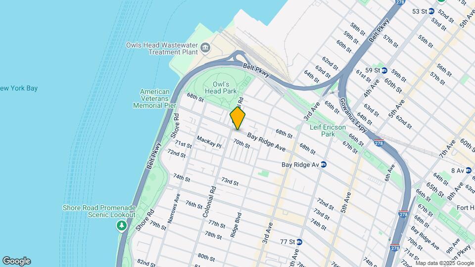 136 Bay Ridge Ave Map and Location Details