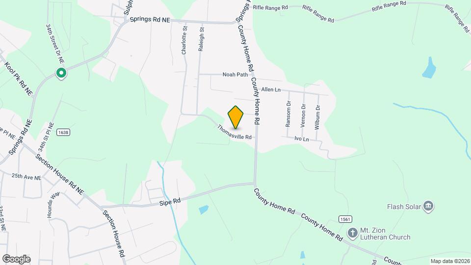 1798 Thomasville Rd Map and Location Details