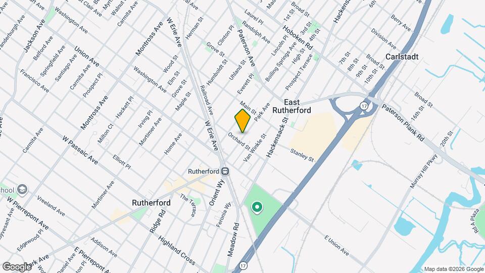 207 Park Ave Map and Location Details