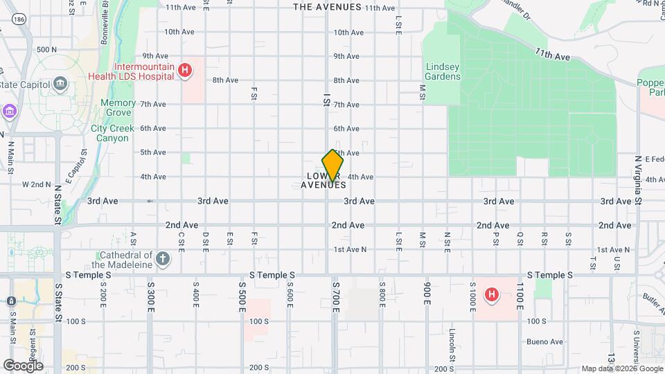 184 I St, Unit Unit 2 Map and Location Details