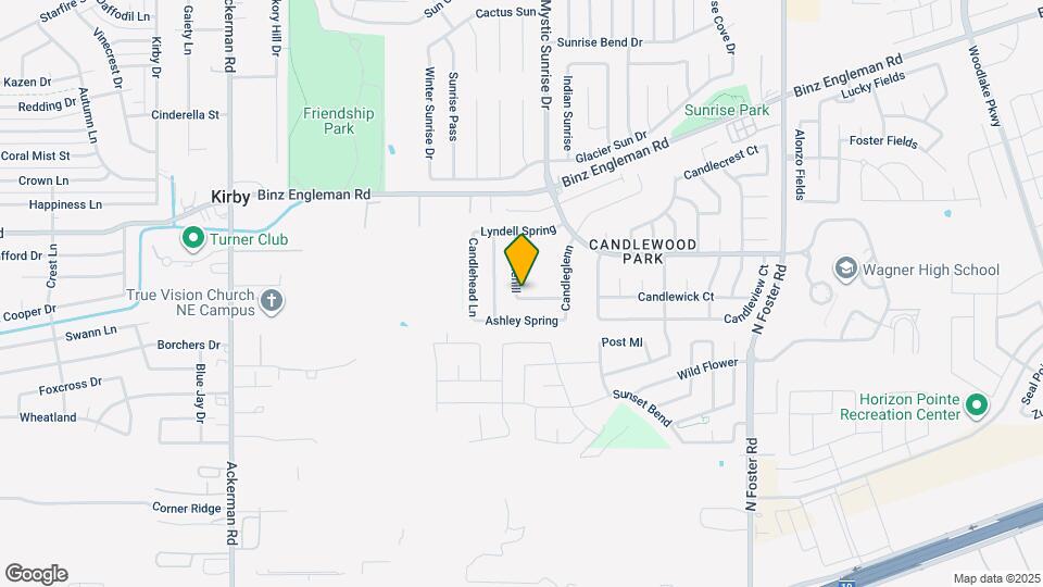 3612 Candlehill Map and Location Details