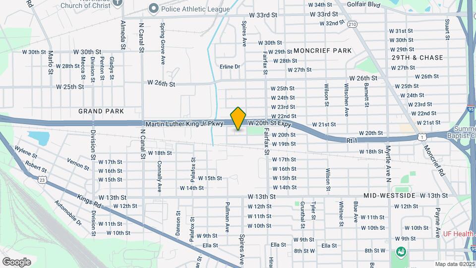 1931 W 20th St Map and Location Details