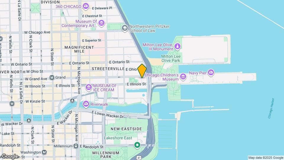 445 N Peshtigo Ct Map and Location Details