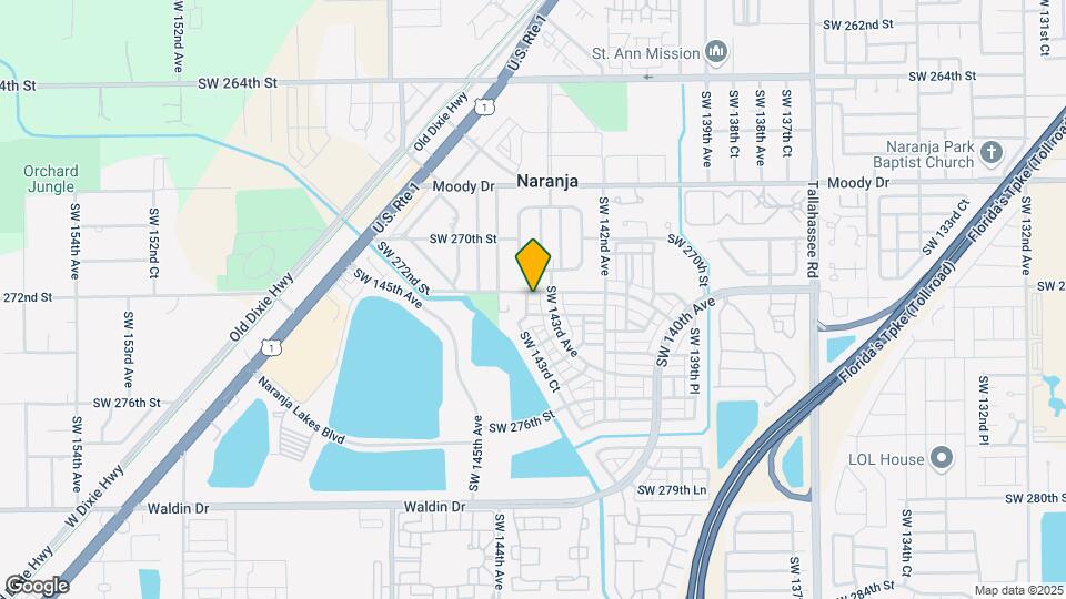14322 SW 272nd St Mapa y Detalles de la Ubicación
