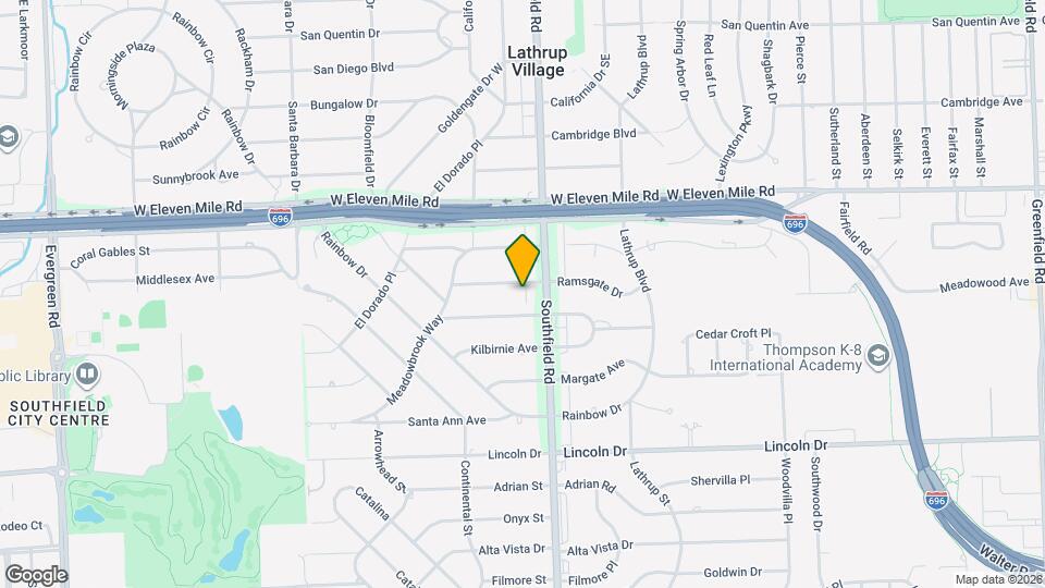 18131 Ramsgate Dr Map and Location Details