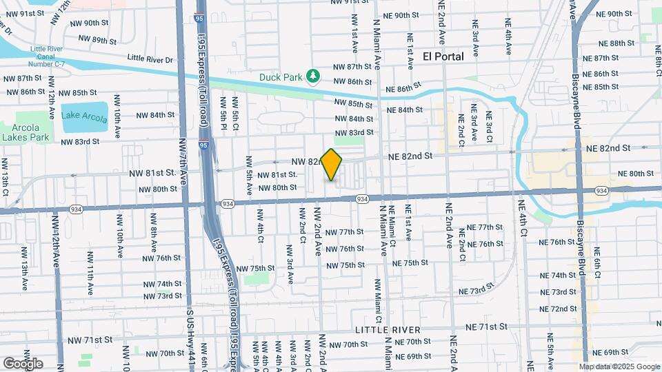 7979 NW 1st Pl Map and Location Details