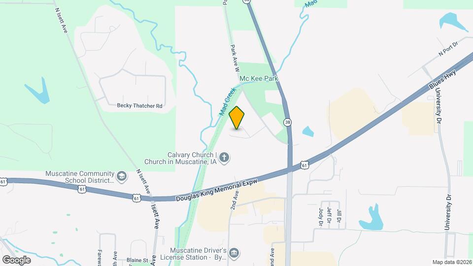 409 Peachtree St Map and Location Details