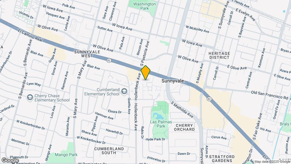 666 Reseda Dr Map and Location Details