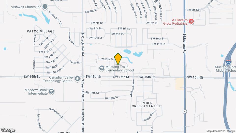 11823 SW 14th St Map and Location Details