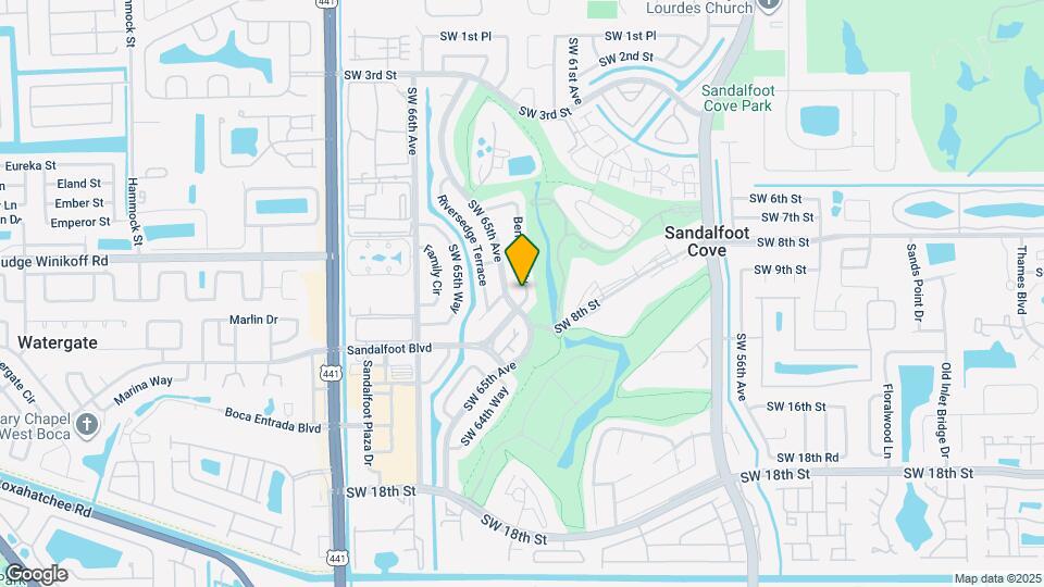22761 SW 64th Way Map and Location Details